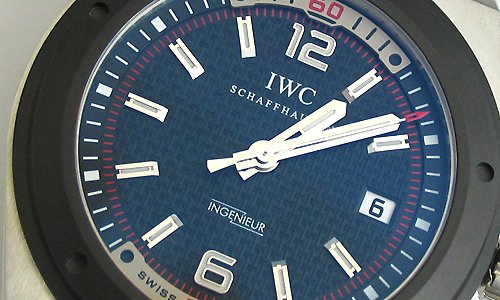 IWC インヂュニア オートマチック IW323401 ブラック シースルー